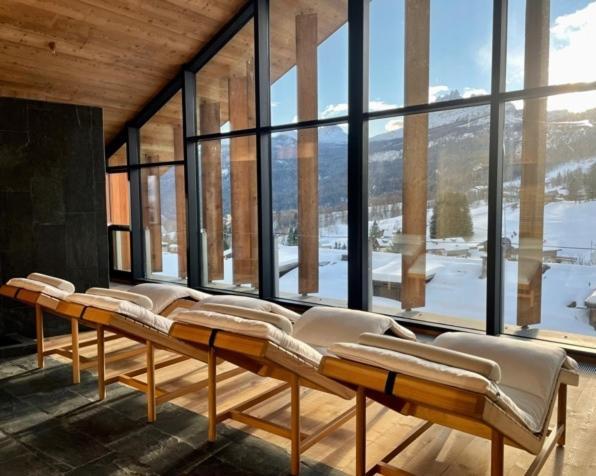 Hotel De Len Cortina d'Ampezzo Buitenkant foto